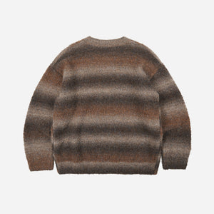 Frizmworks - GRADIATION BOUCLE KNIT - BROWN MIX -  - Alternative View 1