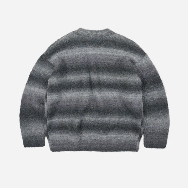 GRADIATION BOUCLE KNIT - GREY MIX