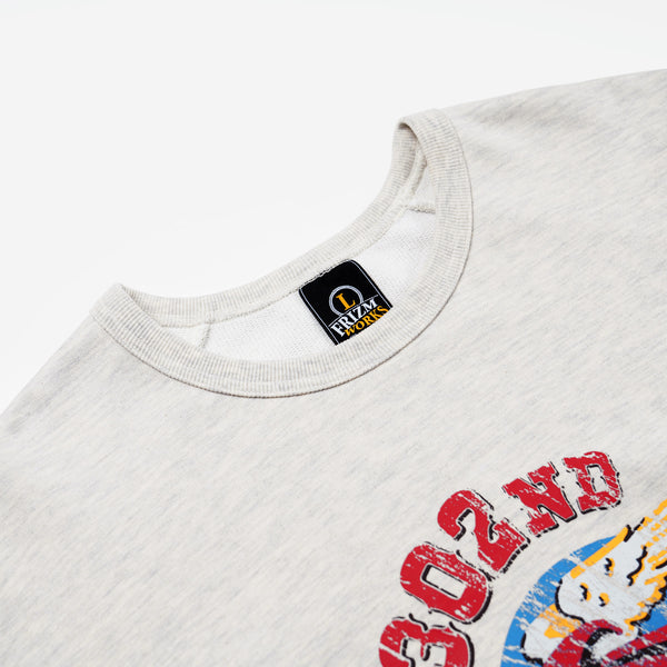 302ND FIGHTER SQ SWEATSHIRT - OATMEAL
