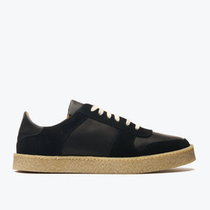 Arrow Moccasin Company - Sneaker Crepe - Black -  - Main Front View