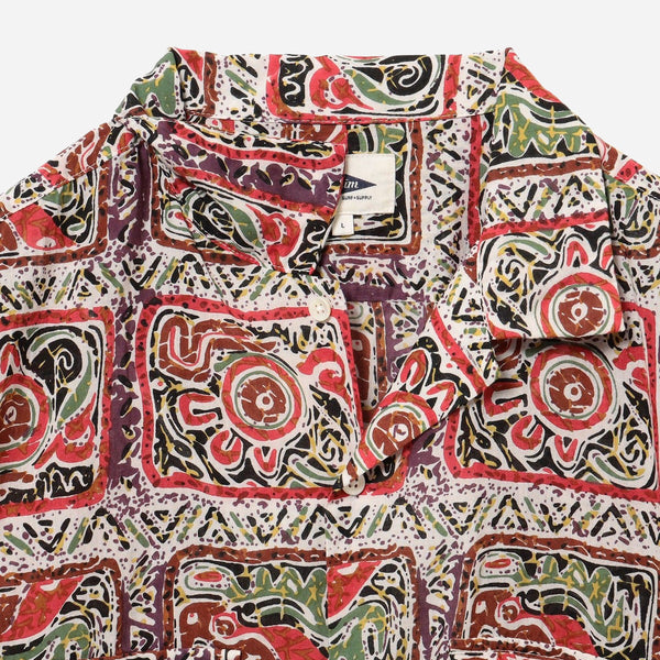 SAM BATIK SUMMER SHIRT - MULTI WHITE