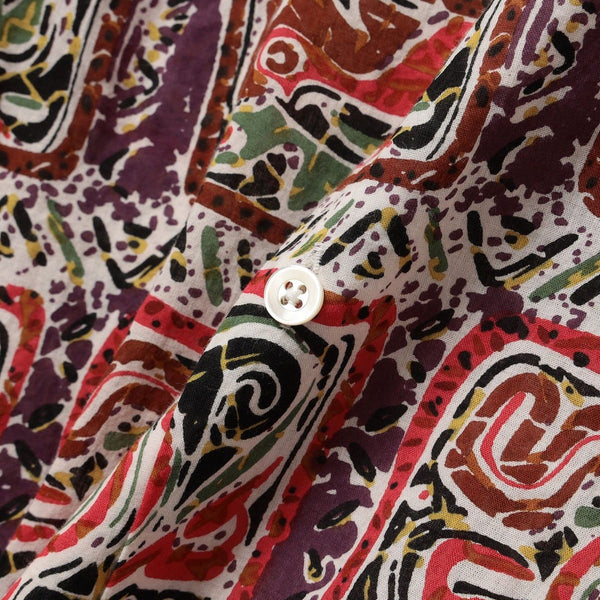 SAM BATIK SUMMER SHIRT - MULTI WHITE