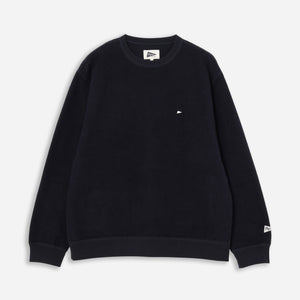 Pilgrim Surf + Supply - KAGAN FLEECE CREW SWEATSHIRT - NAVY -  - Main Front View