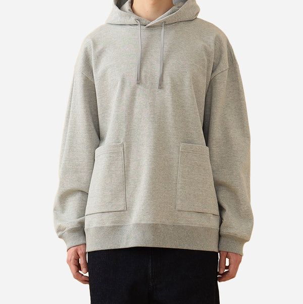 BEENIE FISHERMAN HOODIE - HEATHER GREY