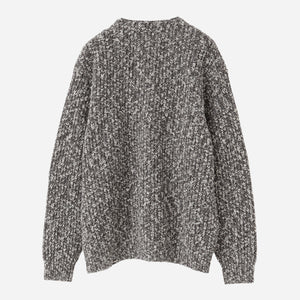 Pilgrim Surf + Supply - BING SLUB CARDIGAN - BROWN MARL -  - Alternative View 1