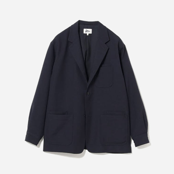 ITTEN WALKER WOOL JACKET - NAVY