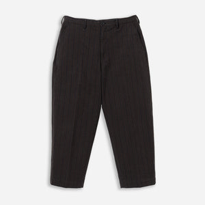 Pilgrim Surf + Supply - LIPSI STRAIGHT PANT - BROWN STRIPE -  - Main Front View