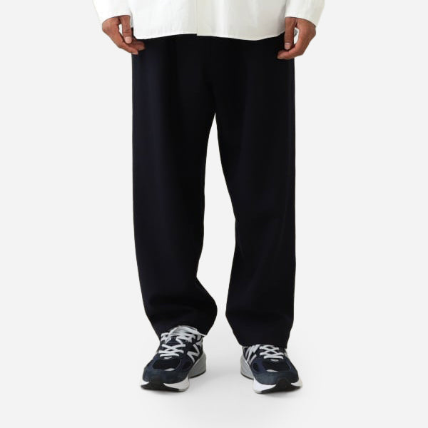 ITTEN WALKER WOOL PANT - NAVY
