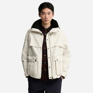 Barbour - Barbour Ursula Wading Hooded Jacket - Fog -  - Alternative View 1
