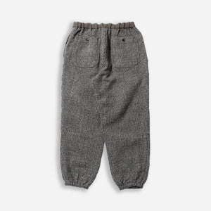 Beams+ - GYM ALPACA WIDE TWEED PANT - GLEN CHECK -  - Alternative View 1