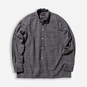 Beams+ - SHIRUKEN B.D CHIDORI SHIRT - GREY -  - Main Front View