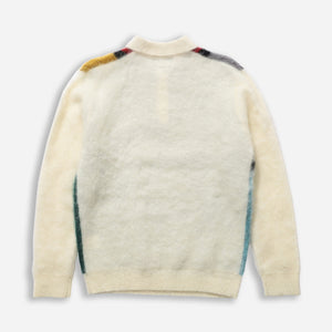 Beams+ - SHAGGY KNITTED POLO - MULTI -  - Alternative View 1