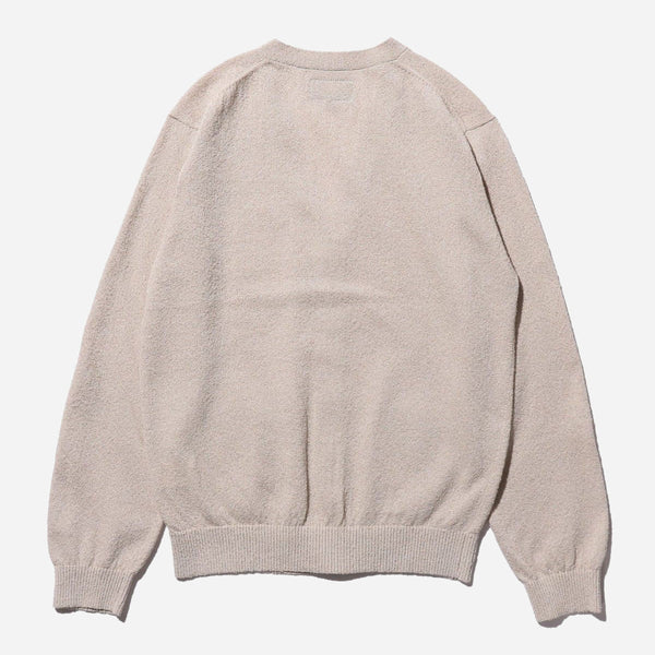 BOUCLE SUMMER CARDIGAN - BEIGE