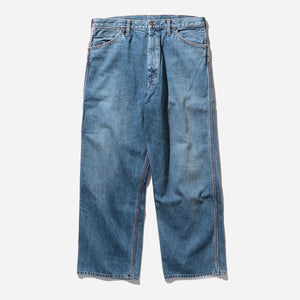 Beams+ - PAINTER DENIM PANT - USED BLUE -  - Main Front View