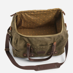 Pendleton - ODYSSEY WAXED CANVAS DUFFLE BAG - OLIVE -  - Alternative View 1
