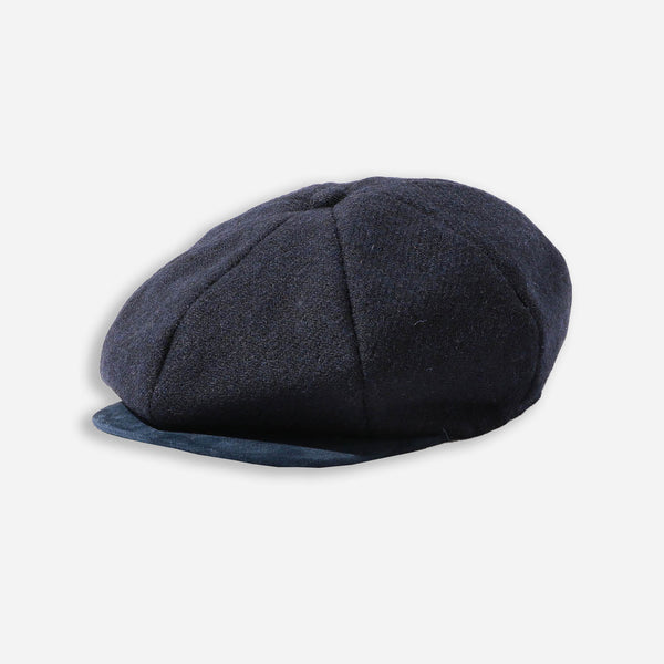 CASKET WOOL CAP - NAVY