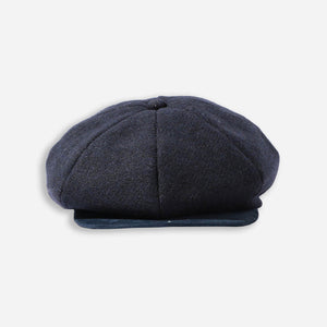 Beams+ - CASKET WOOL CAP - NAVY -  - Alternative View 1