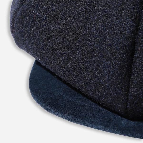 CASKET WOOL CAP - NAVY