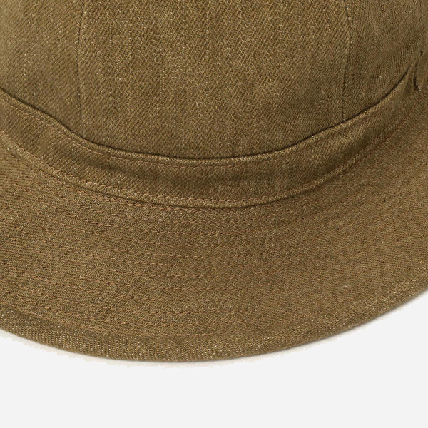 MIL DENIM JUNGLE HAT - BROWN