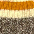 Beams+ - RAG SOCK - KHAKI/YELLOW -  - Alternative View 1