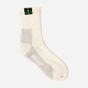 Beams+ - OUTDOOR SOCK - OFF WHITE -  - Main Front View