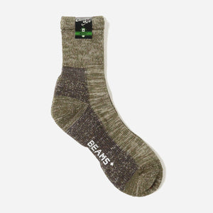 Beams+ - OUTDOOR SOCK - GREEN -  - Main Front View