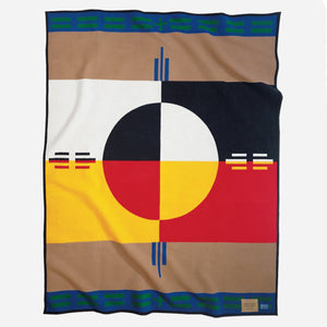 Pendleton - LEGENDARY BLANKET - CIRCLE OF LIFE -  - Main Front View