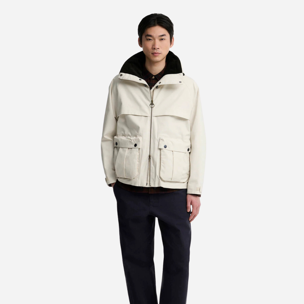 Barbour Ursula Wading Hooded Jacket - Fog