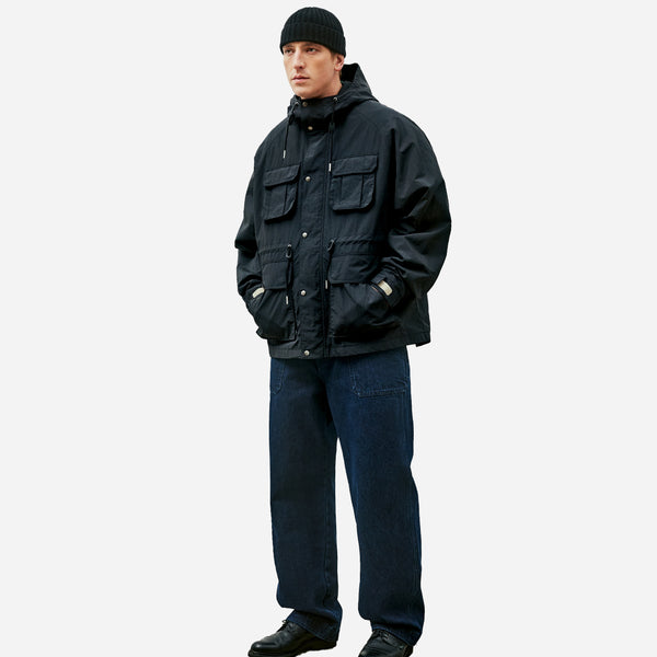 MOUNTAIN PARKA JACKET - BLACK