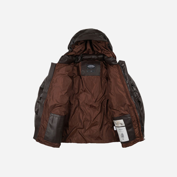 Frizmworks Lambskin Karakoram Goose Down Parka - Brown