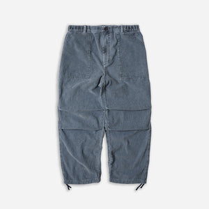 Frizmworks - CORDUROY BANDING WIDE FATIGUE PANTS - NAVY -  - Main Front View