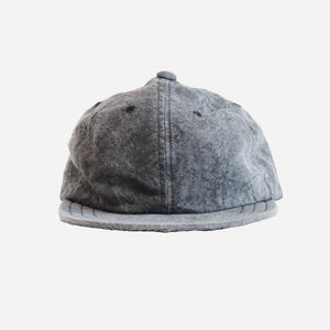 Decho - NATURAL DYE WASHI CANVAS CAP - SUMI BLACK -  - Alternative View 1