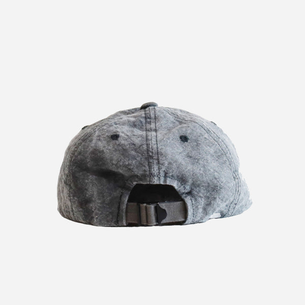 NATURAL DYE WASHI CANVAS CAP - SUMI BLACK