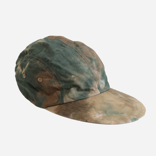 TIE-DYE DECKBILL FISHING CAP - OLIVE