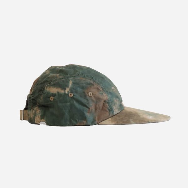 TIE-DYE DECKBILL FISHING CAP - OLIVE