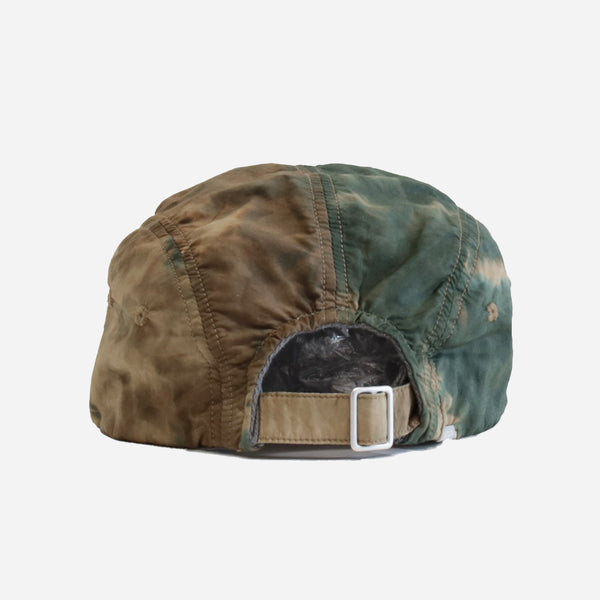 TIE-DYE DECKBILL FISHING CAP - OLIVE