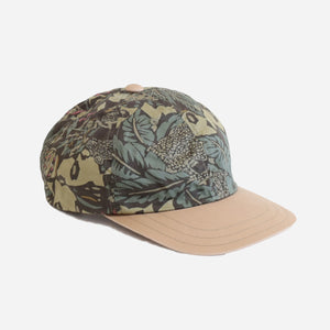 Decho - ANIMAL PATTERN BALL CAP - OLIVE/BEIGE -  - Main Front View