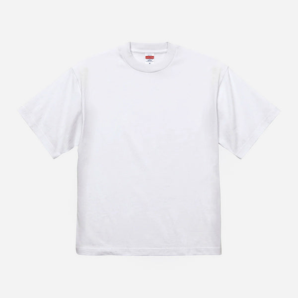 OPEN-END RUGGED T-SHIRT - WHITE