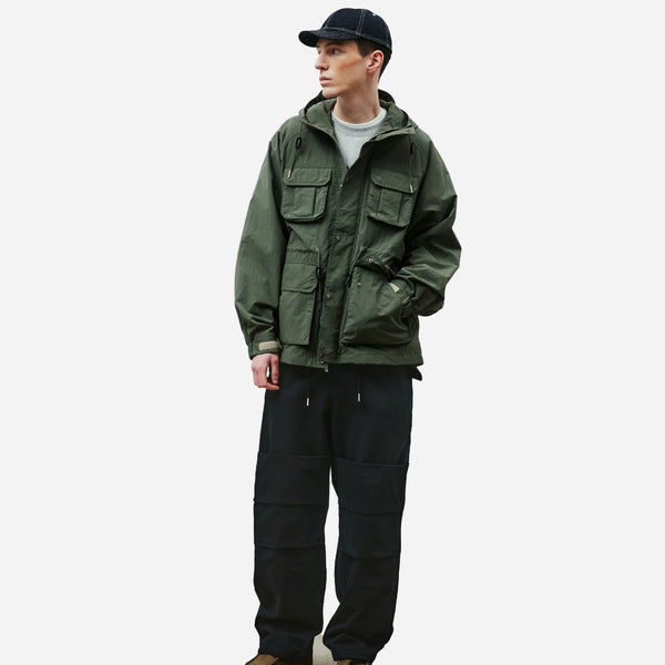 MILITARY PARACHUTE PANTS - BLACK