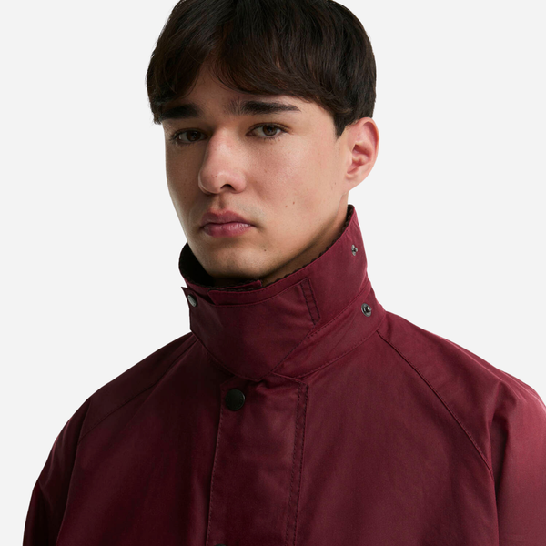 Barbour Transport Wax Jacket - Red