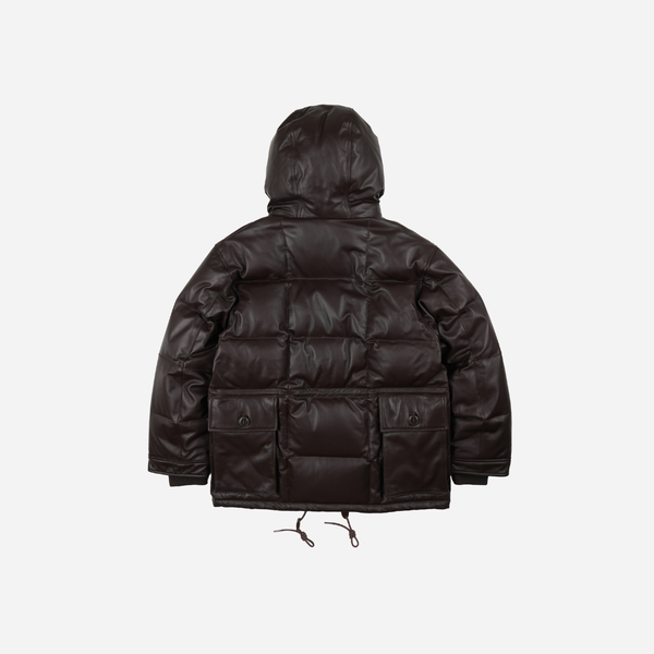 Frizmworks Lambskin Karakoram Goose Down Parka - Brown