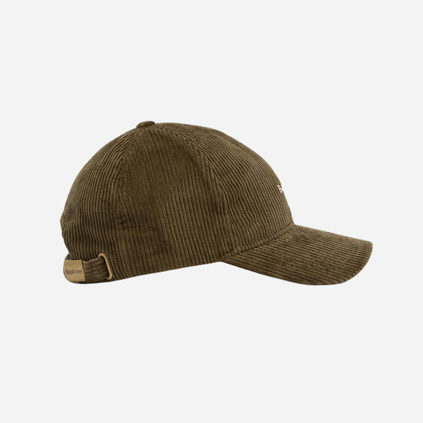 Barbour Preston Cord Cap - Olive