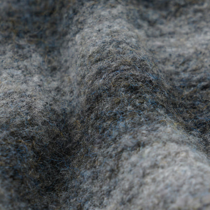 GRADIATION BOUCLE KNIT - GREY MIX