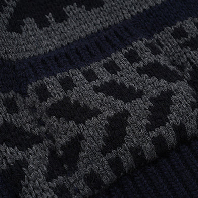 THUNDERBIRD COWICHAN CARDIGAN - NAVY
