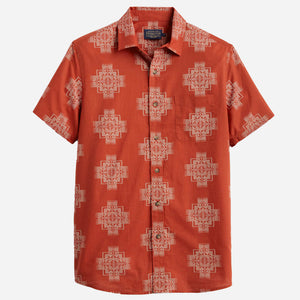 Pendleton - Shoreline Shirt - Chief Joseph Ochre -  - Main Front View