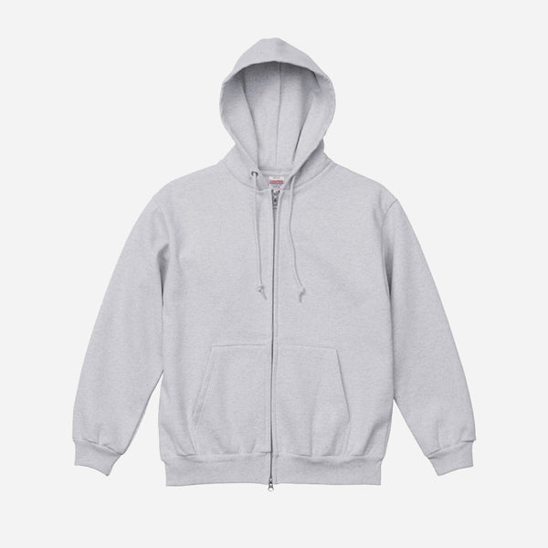15 0Z MAGNUM FULL ZIP HOODIE - ASH