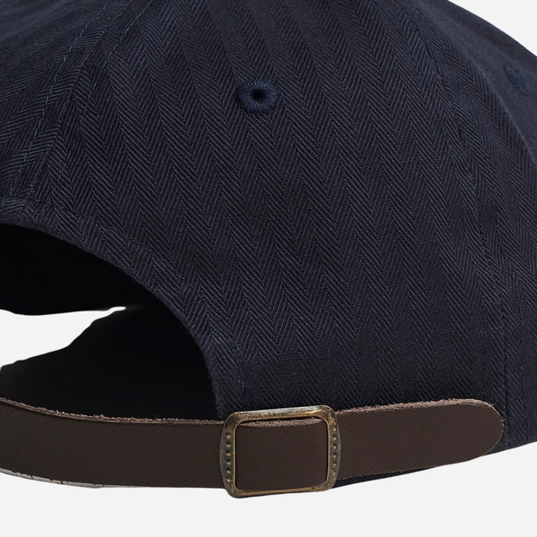 Beams Plus 6 Panel Herringbone - Navy