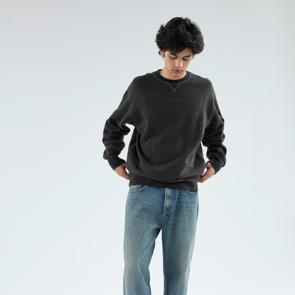 Khakis 2020 Multi-Grain Crewneck - Charcoal