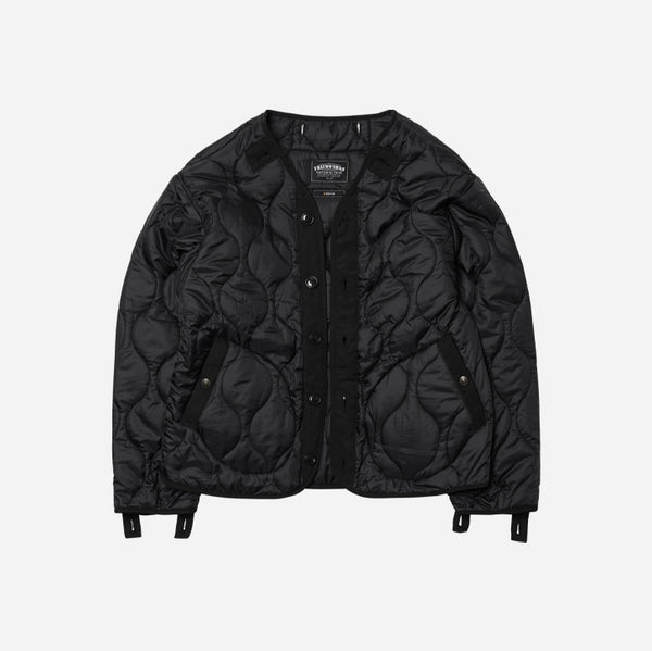 OSCAR SHORT FISHTAIL PARKA JACKET - BLACK