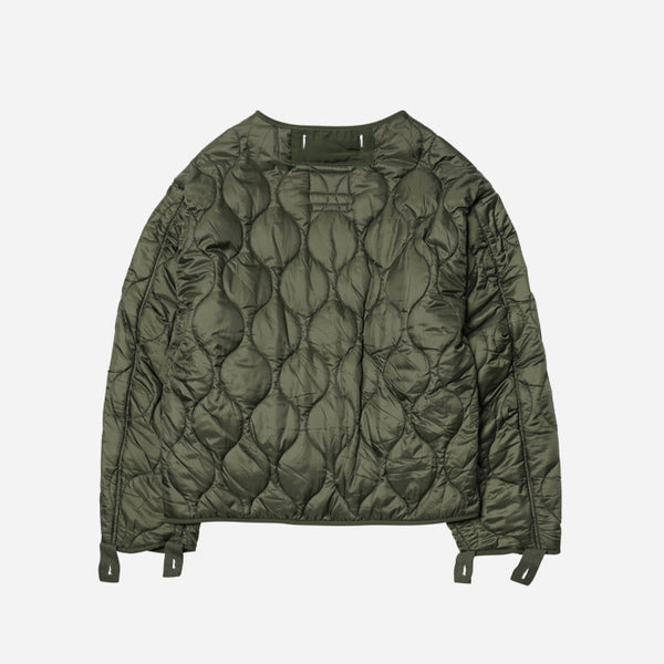 OSCAR SHORT FISHTAIL PARKA JACKET - OLIVE